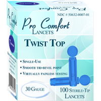 Pro Comfort Lancets 30G